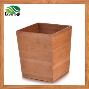 Bambus Bad-Abfallbehälter-Mülleimer