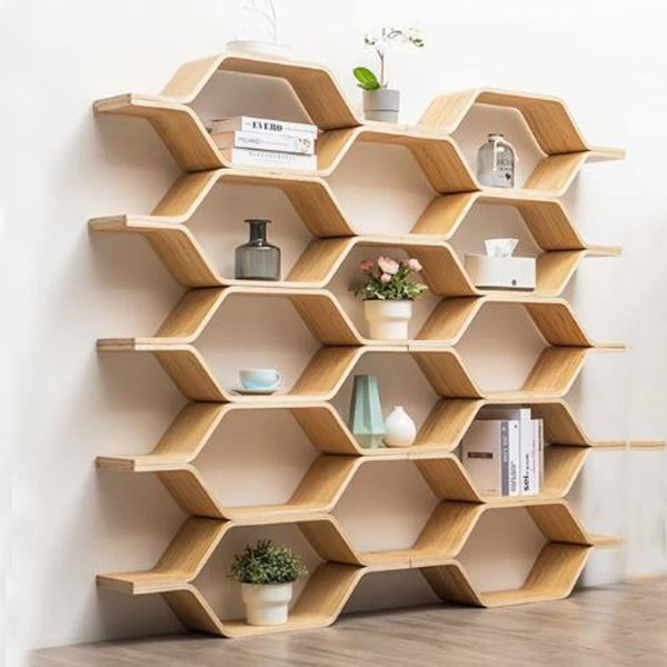 Bamboo shelf