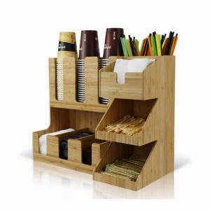 Bambuswürz- und Schalenorganisator