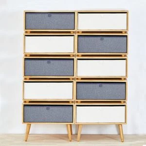 Bamboo Storage Tischschrank