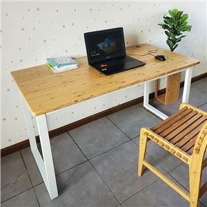Bambus-Kontur-Schreibtisch