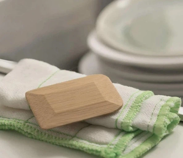 Bamboo Pot Scrapers Cleans Kitchen Pans