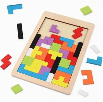 3D-Puzzle-Blöcke, Lernspielzeug, Denksportaufgabe