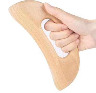 Holzzellulite -Massagegerät Guasha -Werkzeug